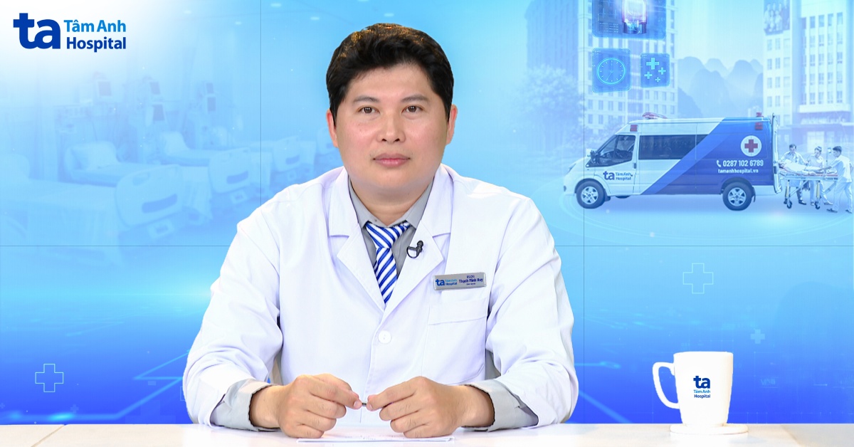 Bác sĩ CKI Thạch Minh Huy, khoa Cấp cứu chia sẻ về năng lực xử trí cấp cứu đột quỵ tại Phòng khám Đa khoa Tâm Anh Quận 7.