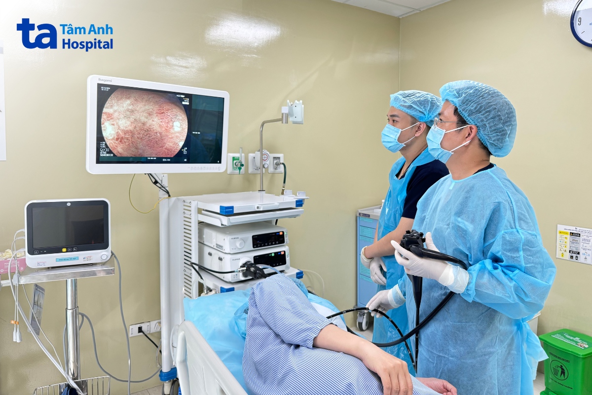 đánh giá chẩn đoán nhung mao ruột