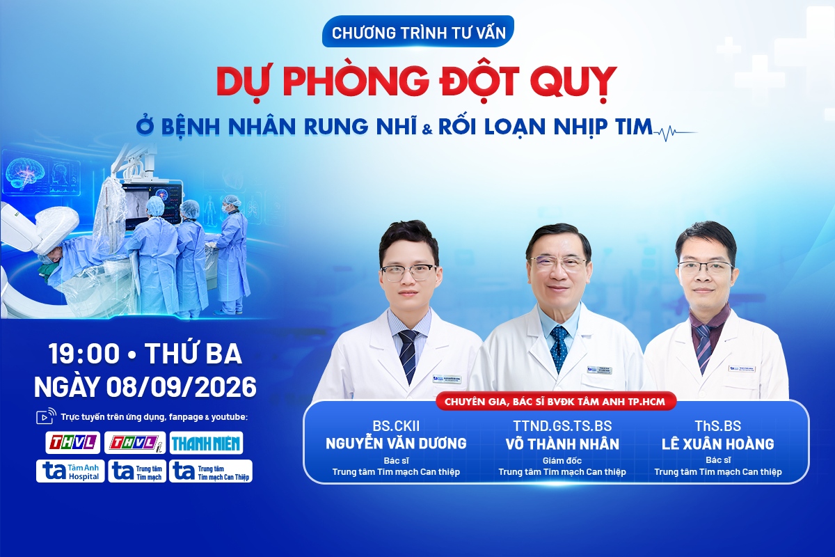dự phòng đột quỵ ở bệnh nhân rung nhĩ và rối loạn nhịp tim