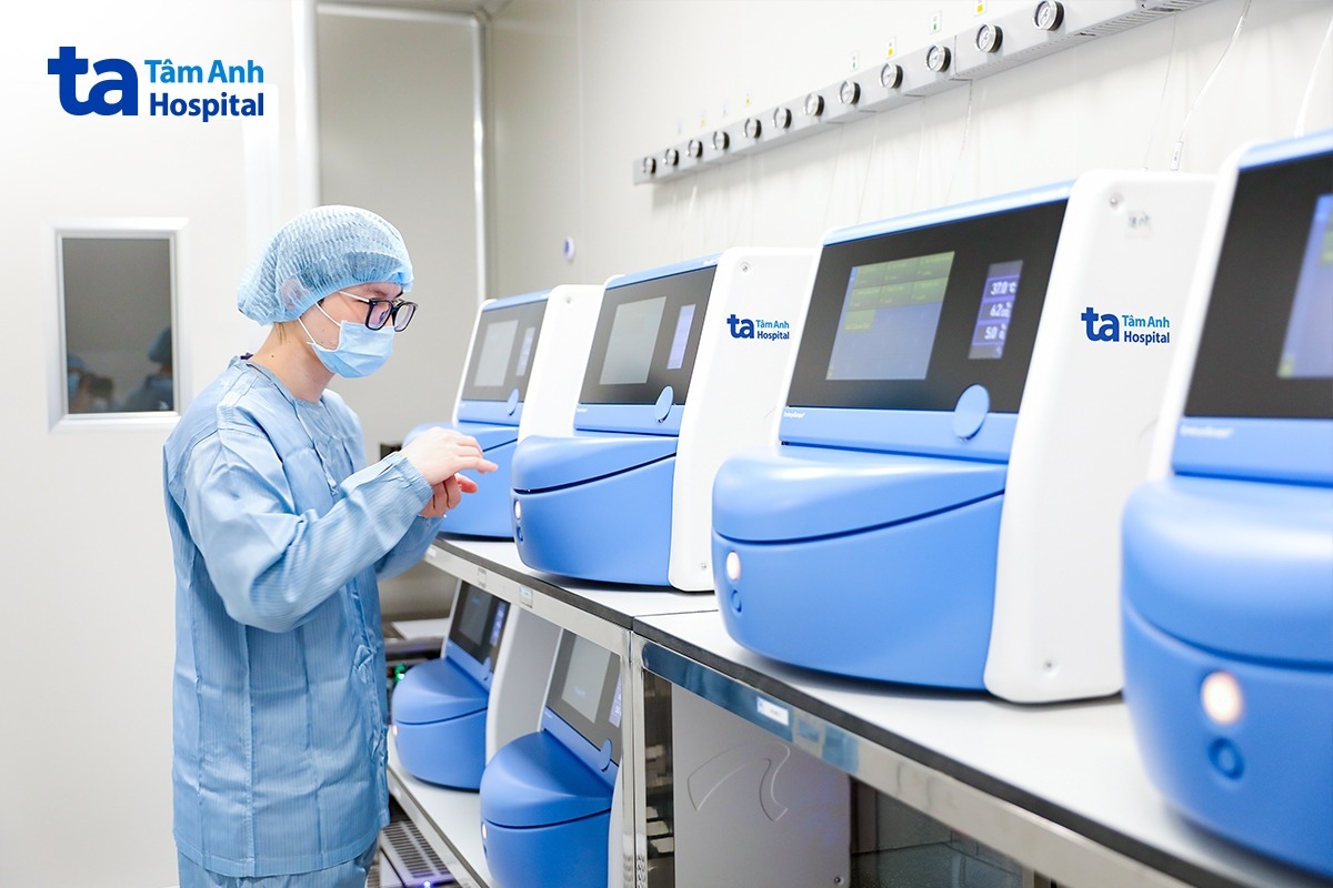 hệ thống nuôi phôi time-lapse tại ivf tâm anh