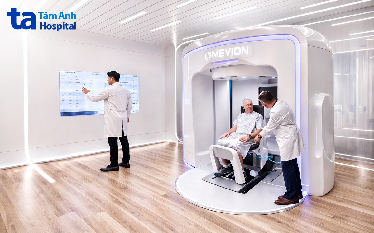 hệ thống xạ trị proton mevion s250 fit
