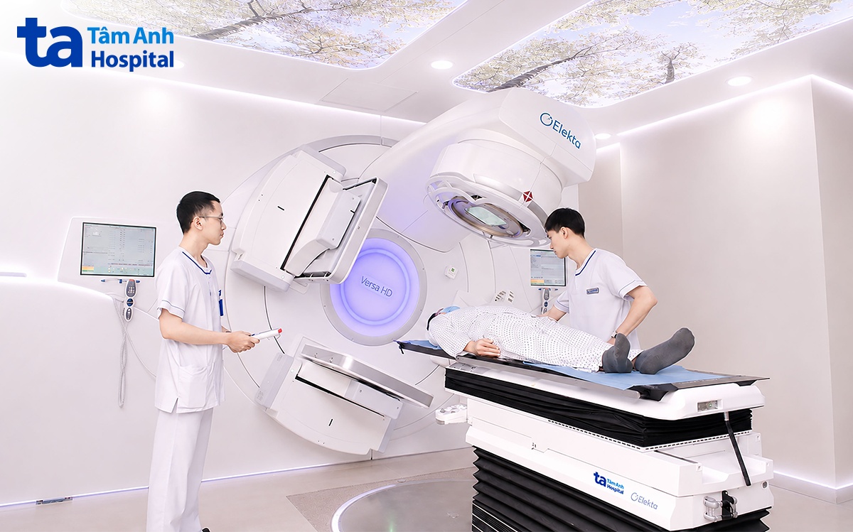 hệ thống xạ trị versa hd tại tâm anh