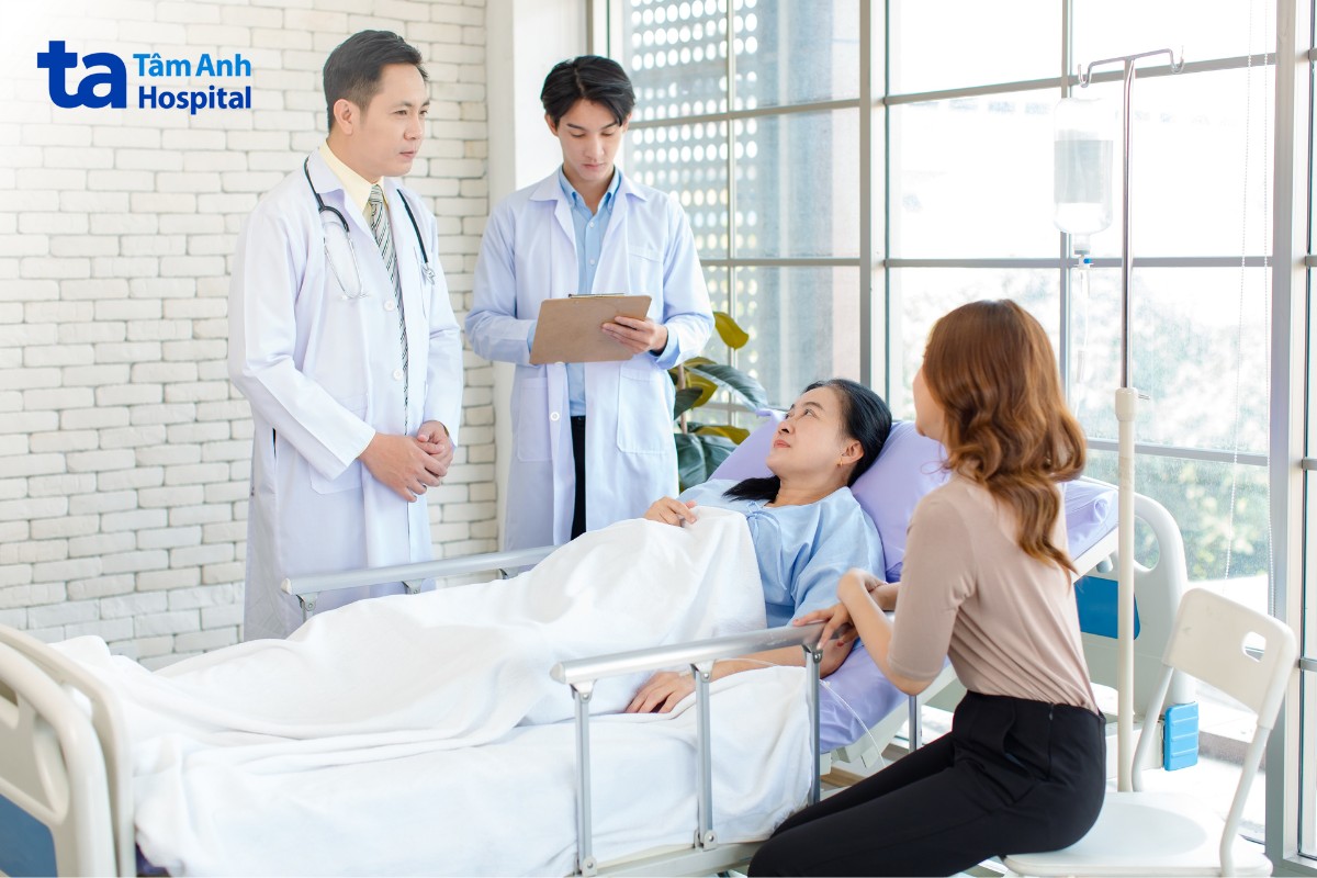 mổ xong bị tiêu chảy