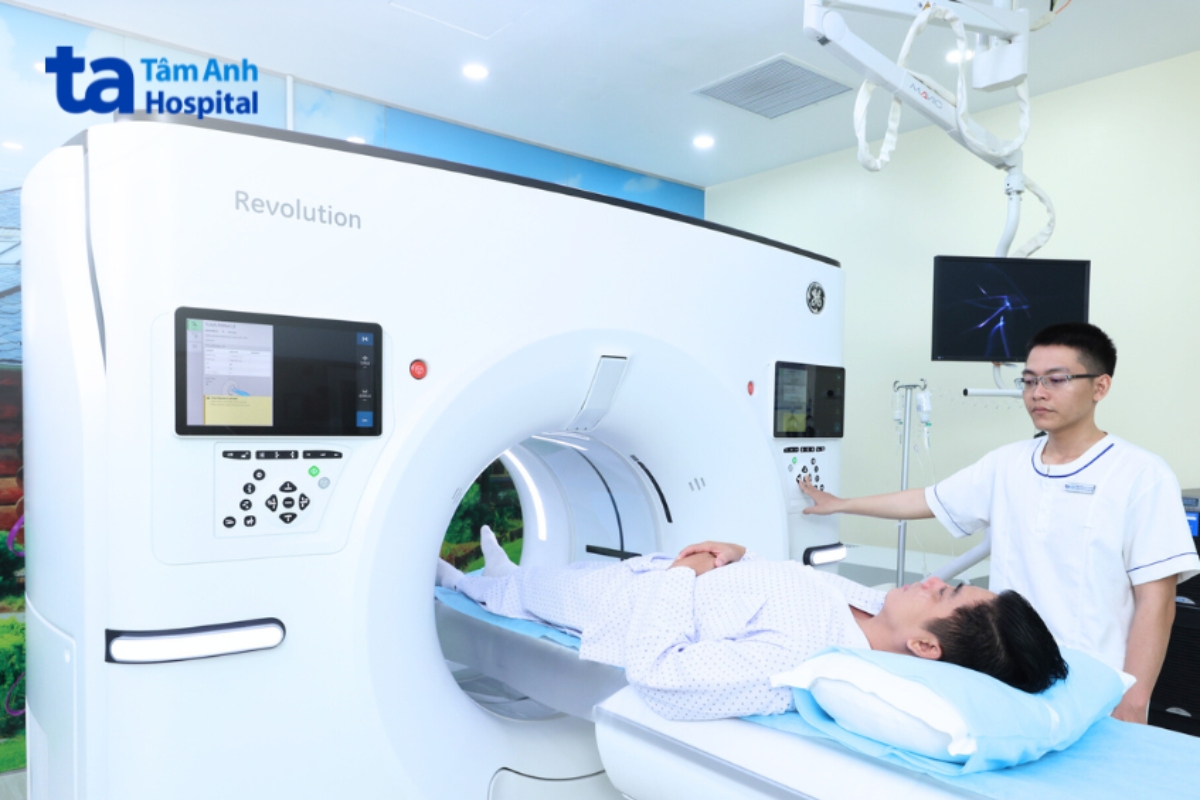 người bệnh chụp ct