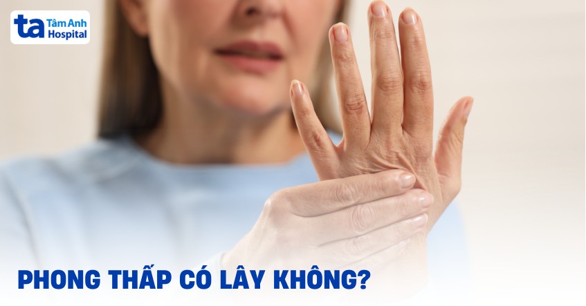 phong thấp có lây không