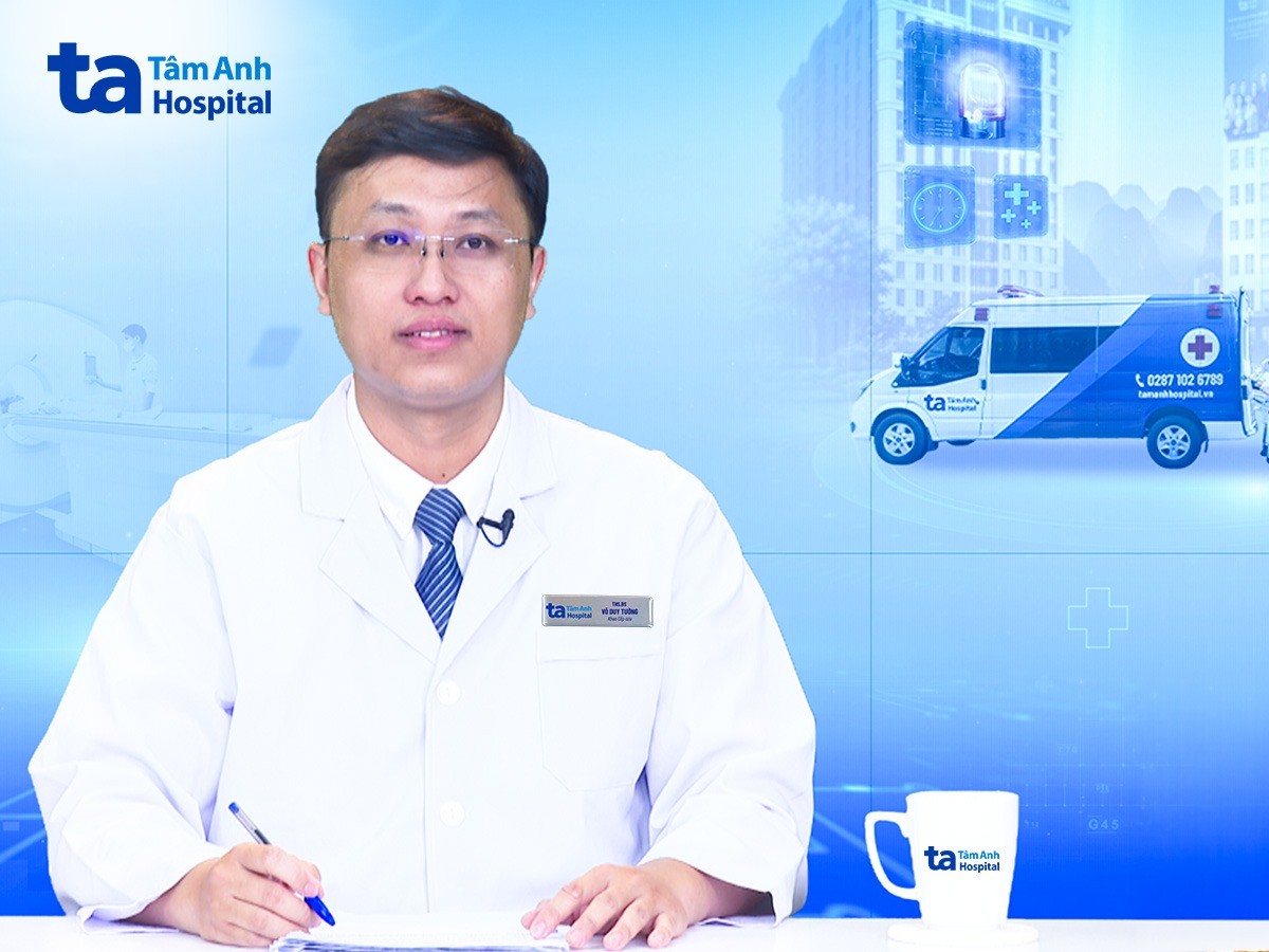 Thạc sĩ, bác sĩ Võ Duy Tường, khoa Cấp cứu Thạc sĩ, bác sĩ Võ Duy Tường, khoa Cấp cứu