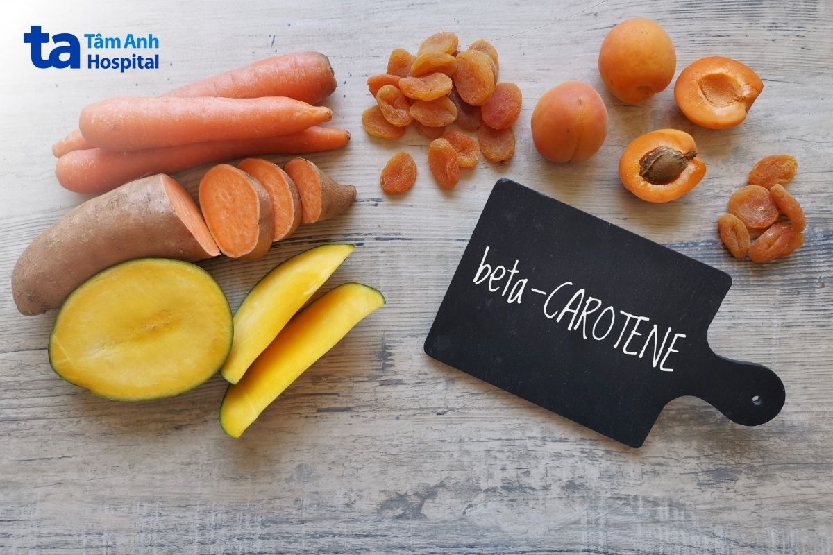 thực phẩm chứa beta carotene