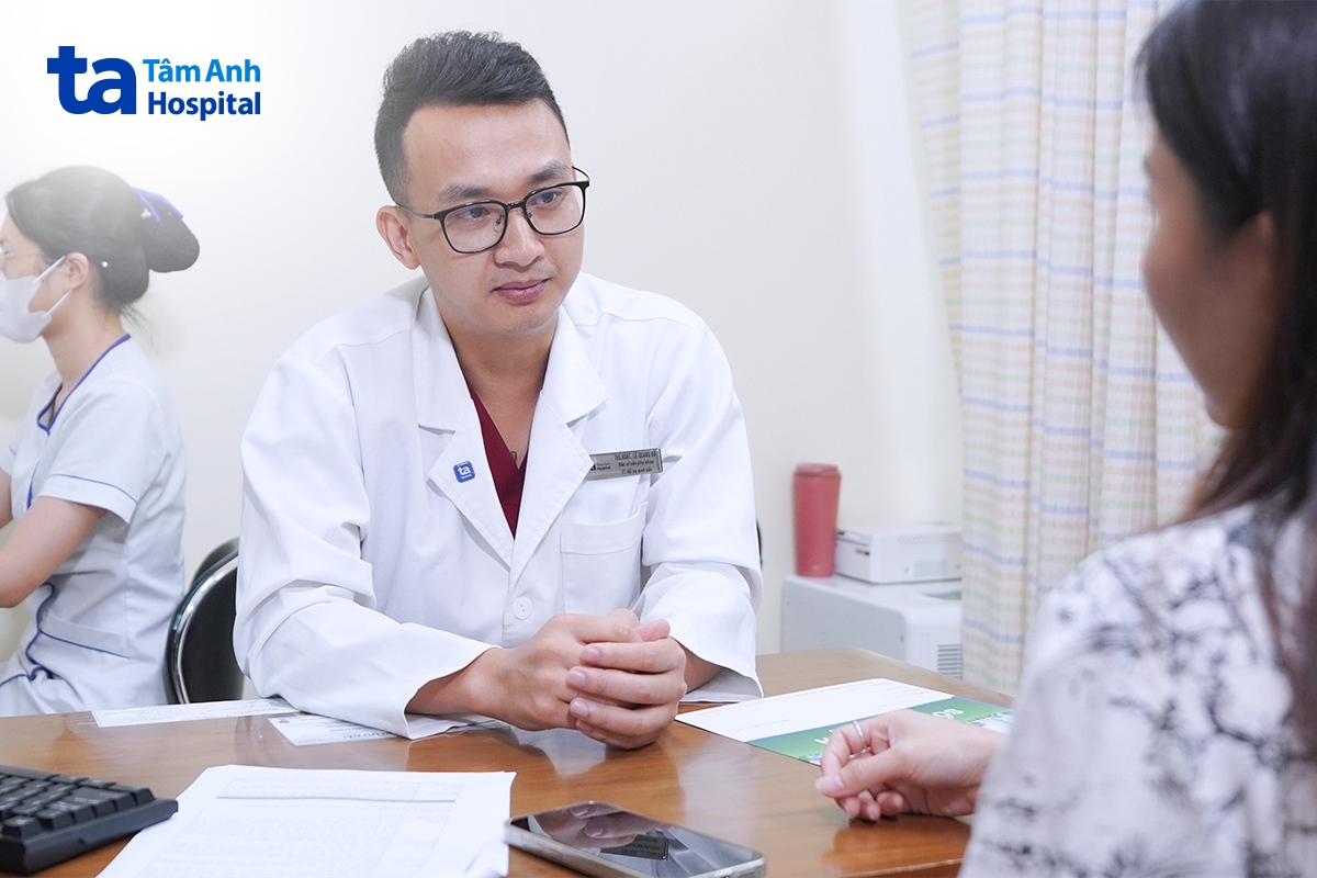 bác sĩ đô tư vấn cho chị hương
