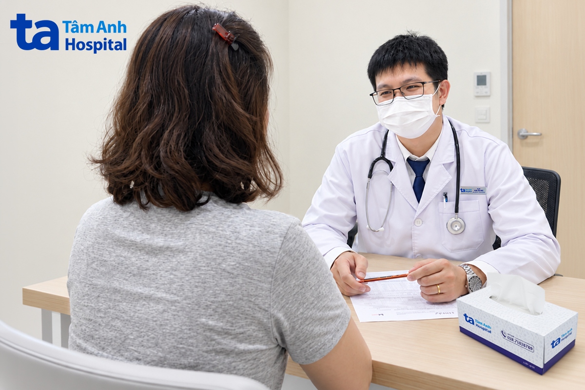 bs cki trần tấn phát tái khám cho chị kim