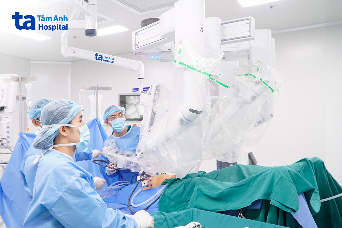 buổi phẫu thuật diễn ra tốt đẹp