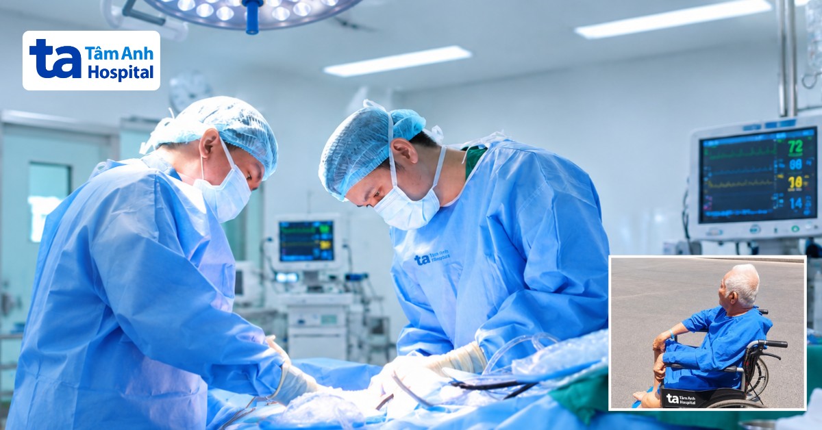 Cụ ông ba lần mổ ‘chiến đấu’ với nhiễm trùng khớp
