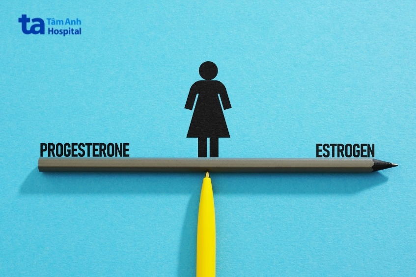 estrogen và progesterone là 2 hormone sinh dục nữ quan trọng