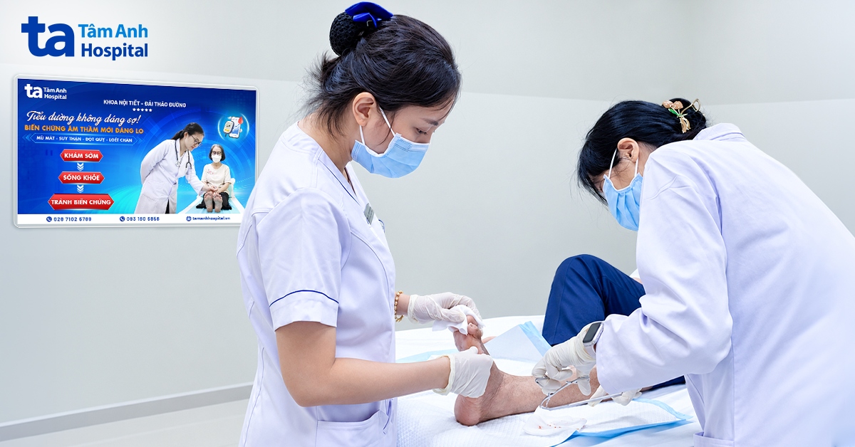 Hai lần chân hoại tử do biến chứng đái tháo đường