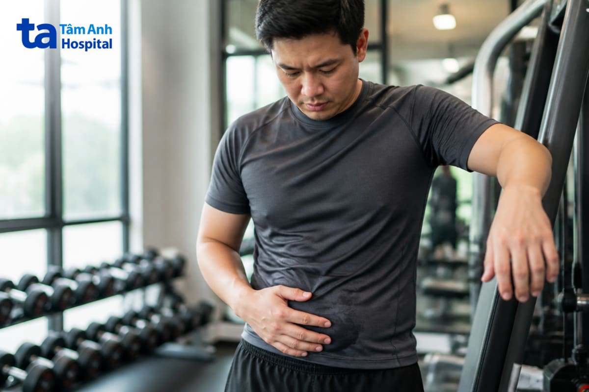 không tập gym sớm sau mổ