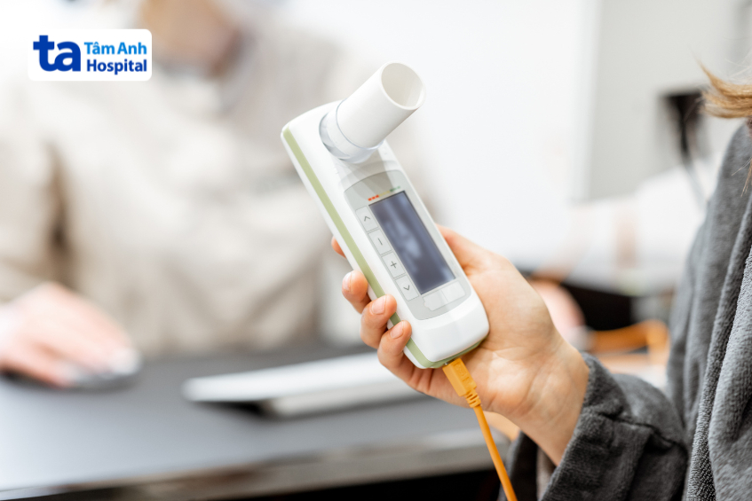 máy đo chức năng hô hấp dùng để khám phổi