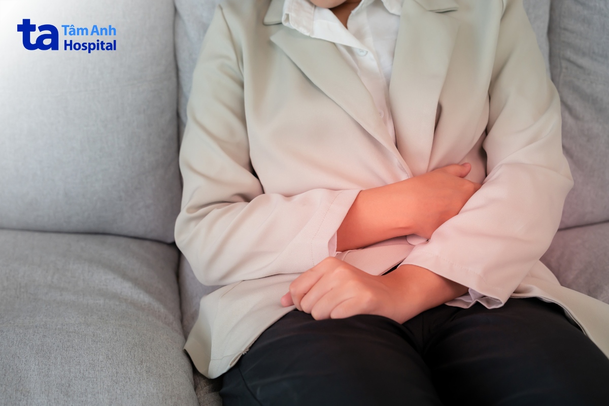 mệt mỏi, đau bụng và khó chịu khi hành kinh