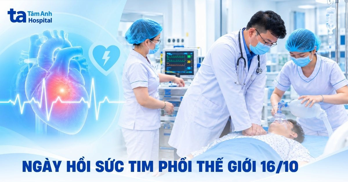 Hưởng ứng Ngày Hồi Sức Tim Phổi Thế Giới 16/10