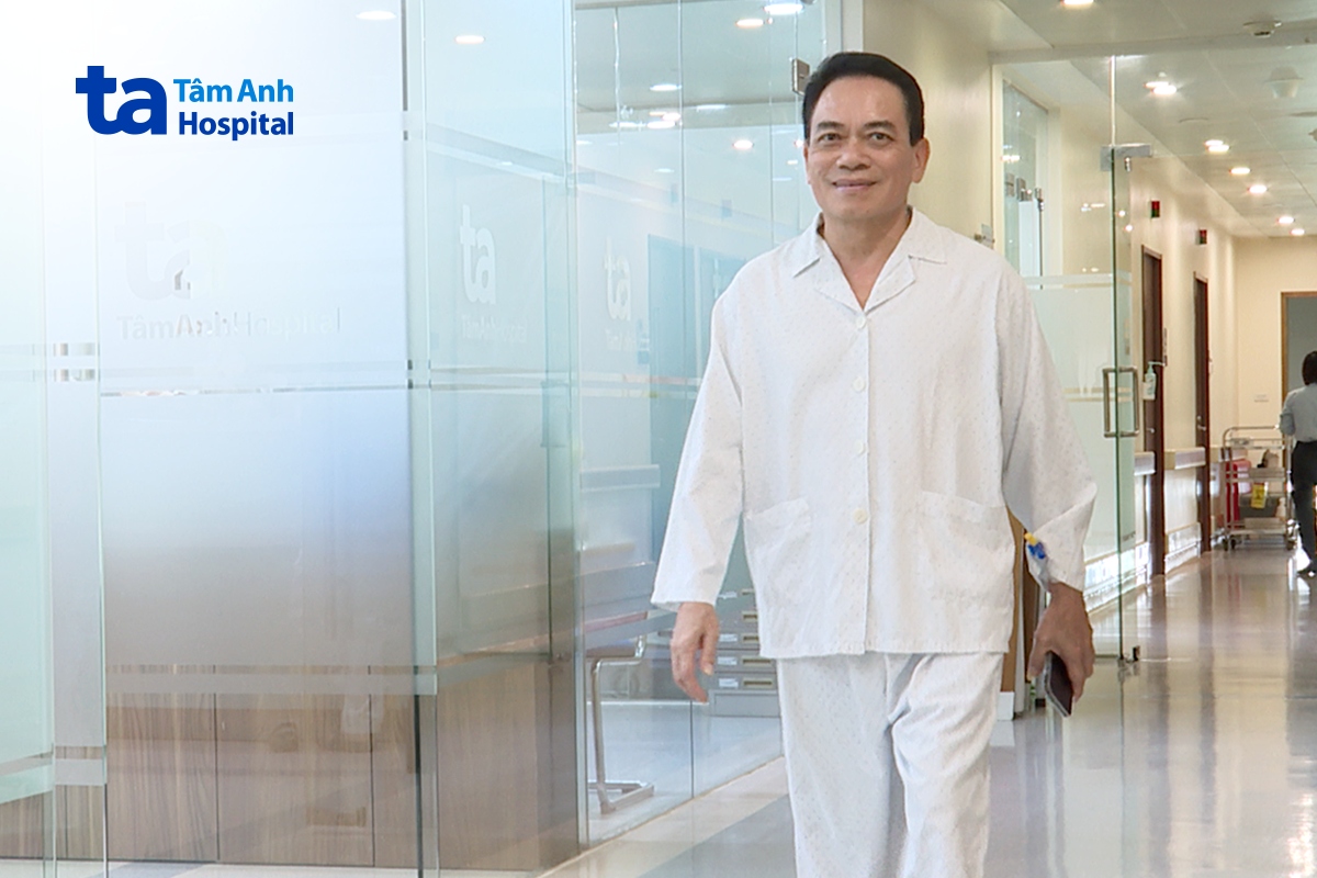 ông Quang Anh đang hồi phục