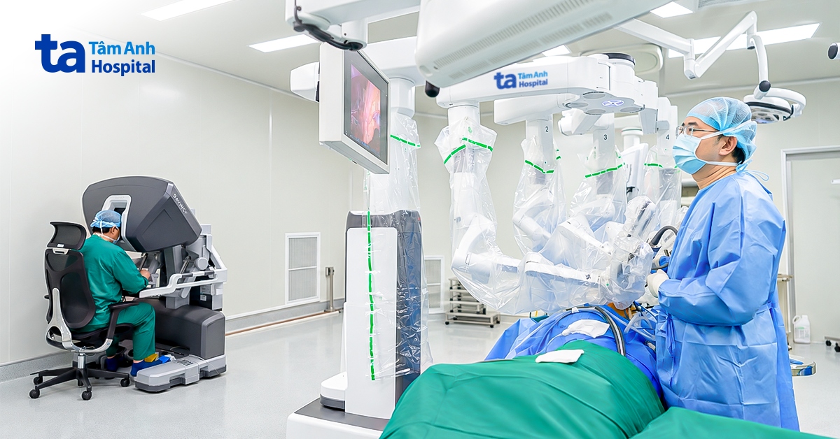 Robot cắt ung thư trực tràng, bảo tồn chức năng tiêu hóa