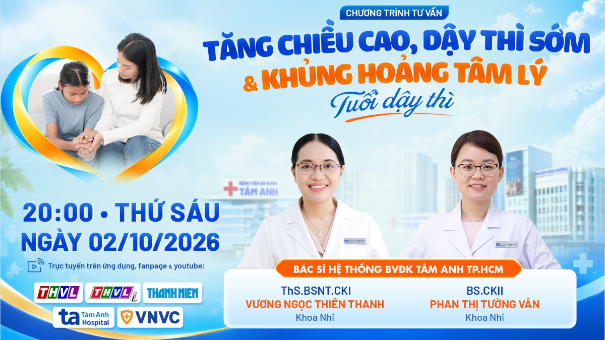 tăng chiều cao tối đa, dậy thì sớm & khủng hoảng tâm lý tuổi dậy thì