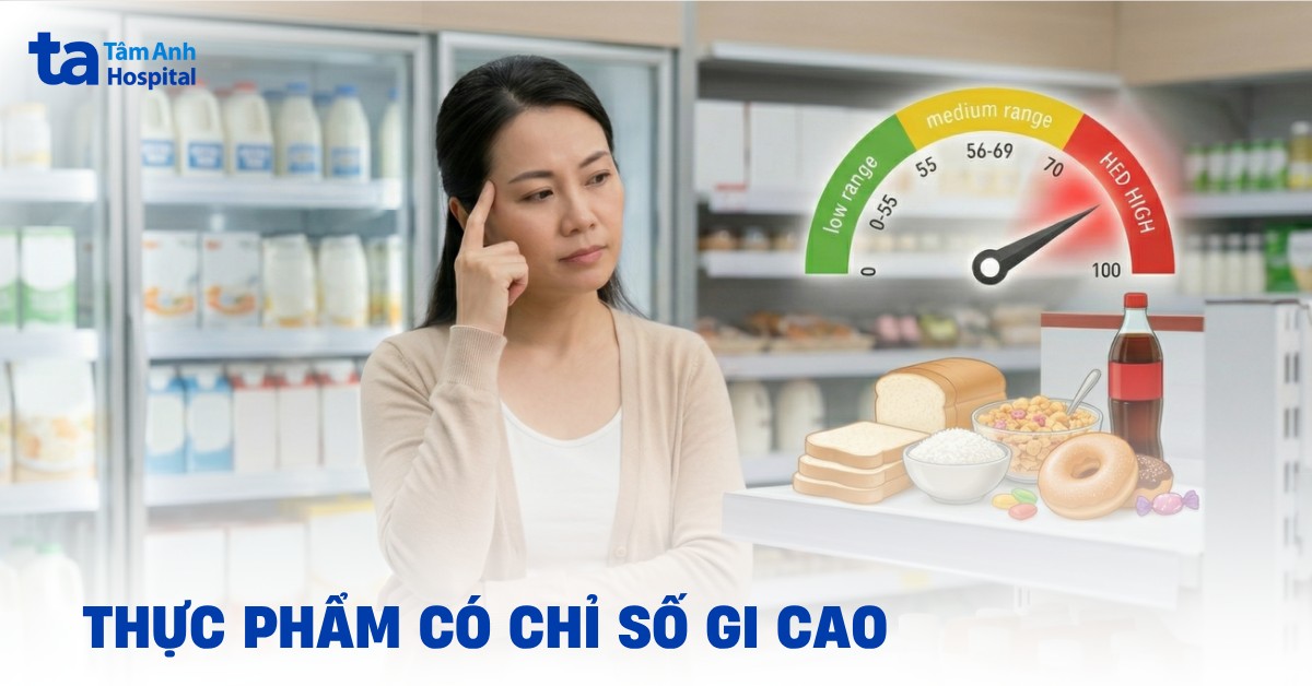 Các nhóm thực phẩm có chỉ số GI cao và cần thận trọng