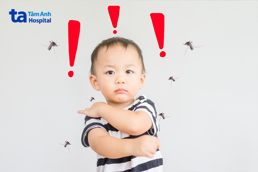trẻ bị sốt xuất huyết thường kéo dài 7-10 ngày
