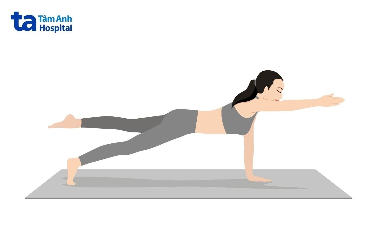 Bài Tập Yoga Cho Người Bị Thoái Hóa Cột Sống Tại Nhà Yoga Tư Thế Chim Chó Cho Người Bị Thoái Hóa Cột Sống